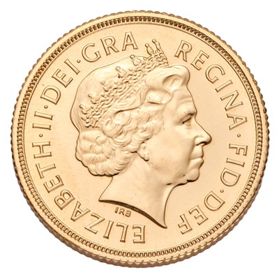 Lot 267 - Elizabeth II, Sovereign 2002, featuring...