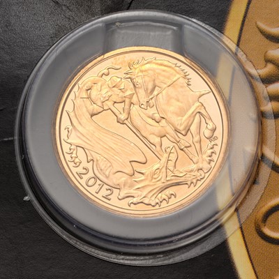 Lot 270 - Elizabeth II, Sovereign 2012; with stylised St....