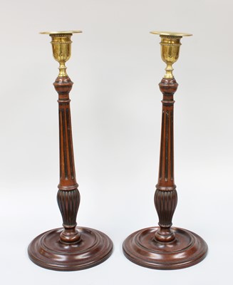 Lot 286 - A Pair of George III Weighted Mahogany...