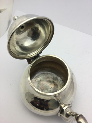 Lot 2176 - A Queen Anne Silver Teapot