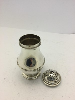 Lot 2173 - A George I Silver Kitchen-Pepperette