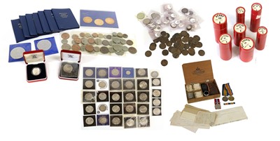 Lot 96 - Collection of British Coins; job lot...