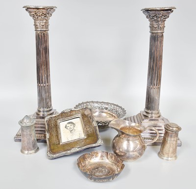 Lot 93 - A Collection of Assorted Silver and Silver...