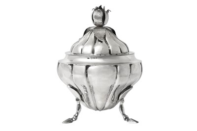 Lot 2226 - A Maltese Silver Sugar-Bowl and Cover