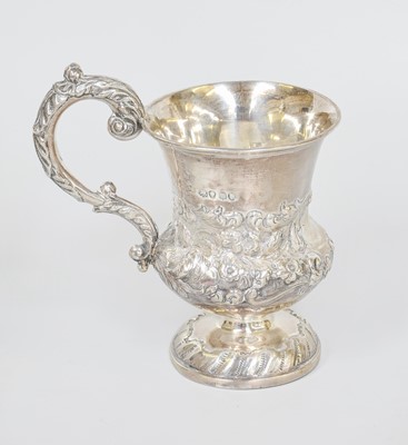 Lot 113 - A William IV Silver Christening-Mug, Maker's...