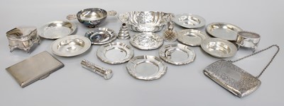 Lot 85 - A Collection of Assorted Silver, including...