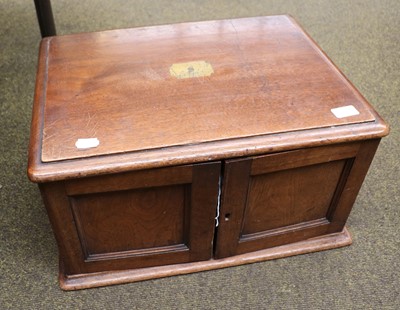 Lot 86 - Three Wood Canteens, one with hinged cover and...