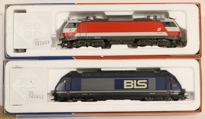 Lot 3335 - Roco HO Gauge Pantograph Locomotives