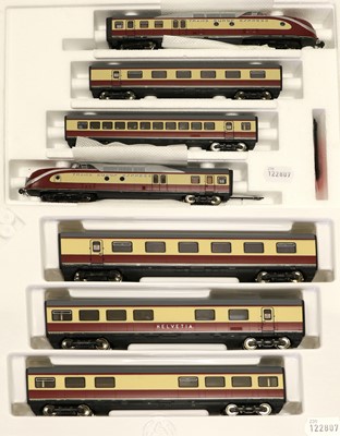 Lot 3301 - Roco HO Gauge 43011 VT11 TEE Four Car Set