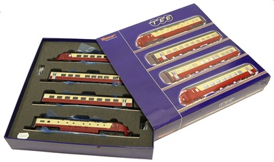 Lot 3308 - Roco HO Gauge 63122 NS DE TEE Four Car Set