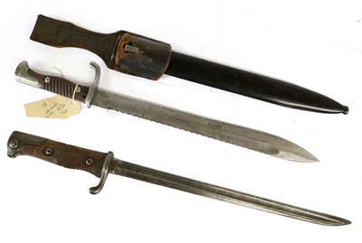 Lot 227 - A German M1898/05 NCO Butcher Bayonet, second...