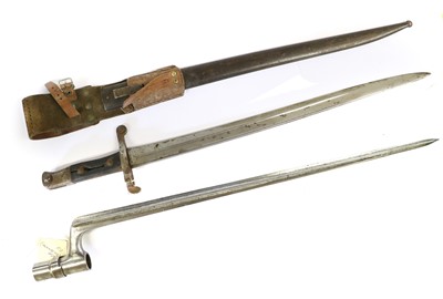 Lot 229 - A Portugese Model 1885 Kropatschek Bayonet,...