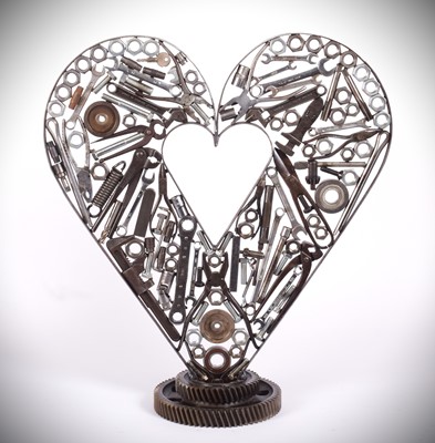 Lot 1169 - Steampunk: A Contempory Heart Shaped...