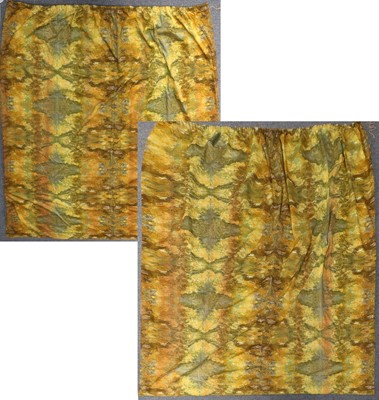 Lot 2046 - *Two Pairs of Mid 20th Century 'Satinised'...