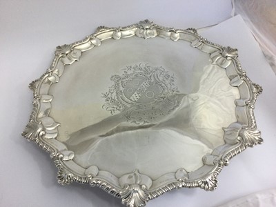 Lot 2185 - A George III Silver Salver