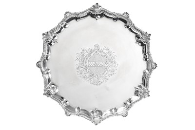 Lot 2185 - A George III Silver Salver