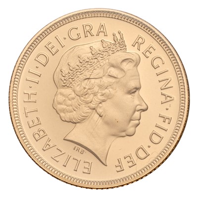 Lot 268 - Elizabeth II, Proof Sovereign 2002, with...