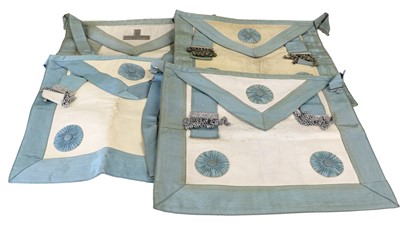 Lot 76 - A Quantity of Masonic Regalia, including three...