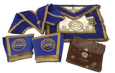 Lot 76 - A Quantity of Masonic Regalia, including three...