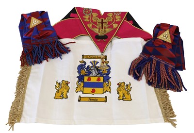 Lot 76 - A Quantity of Masonic Regalia, including three...