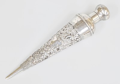 Lot 123 - A Victorian Silver-Mounted Scent-Bottle, by...