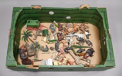 Lot 3460 - Britains Zoo And Others Figures