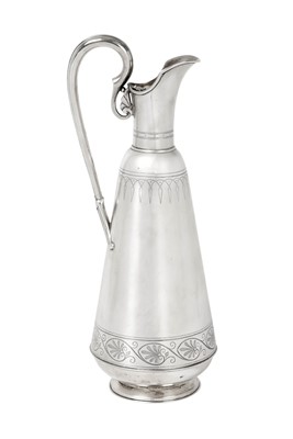 Lot 2265 - A Victorian Silver Claret-Jug