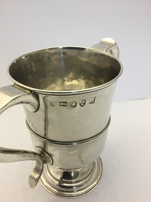 Lot 2181 - A George III Provincial Silver Two-Handled Cup