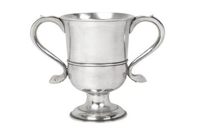 Lot 2179 - A George III Provincial Silver Two-Handled Cup