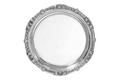 Lot 2282 - An Edward VII Silver Salver