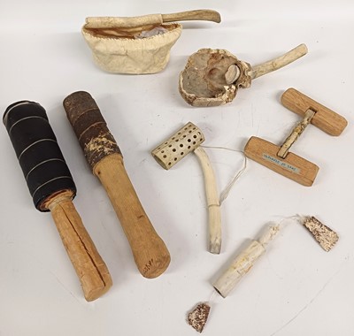 Lot 258 - A Collection of Canadian Inuit Tools, Utensils...