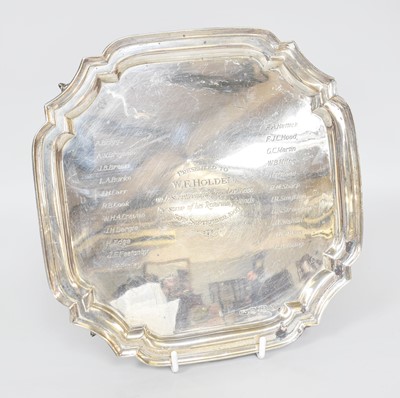 Lot 148 - An Elizabeth II Silver Salver, by Viners Ltd.,...