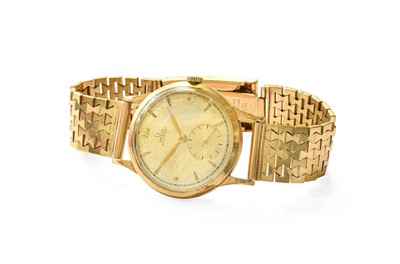 Lot 453 - A 9 Carat Gold Automatic Wristwatch, signed...