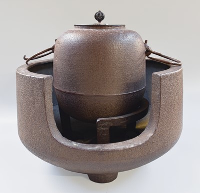 Lot 318 - A Chinese Bronze Censer, Han Dynasty style,...