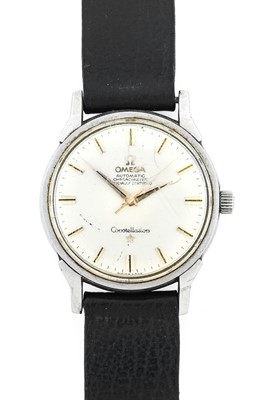 Lot 2361 - Omega: A Stainless Steel Automatic Centre...