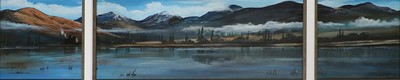 Lot 1177 - Digby Page (20th Century) "Morning Mist"...