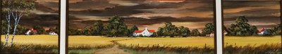 Lot 1176 - Digby Page (20th Century) "After the Rain"...