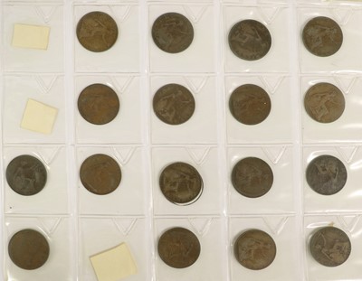 Lot 93 - British Pre-Decimal Coin Album; over 320 coins,...