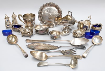 Lot 147 - A Collection of Assorted Silver and Silver...