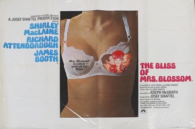 Lot 3171 - The Bliss Of Mrs Blossom Film Adverting Poster