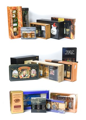 Lot 176 - Single Malt Miniatures, A Collection of Boxed...