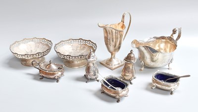 Lot 36 - A Collection of Assorted Silver, comprising a...