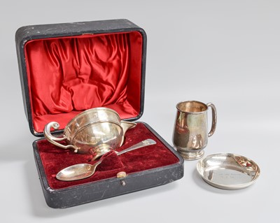 Lot 22 - A Collection of Assorted Silver, comprising a...