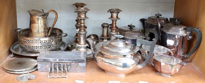 Lot 162 - A Collection of Assorted Silver Plate,...
