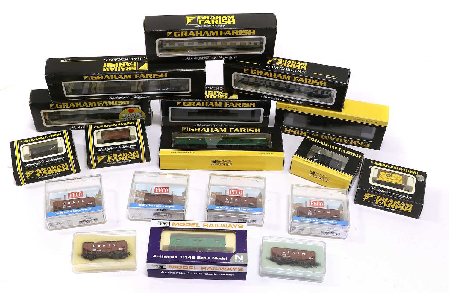 Lot 3213 Graham Farish N Gauge Locomotives And Lot 3213 Graham Farish N Gauge Locomotives And