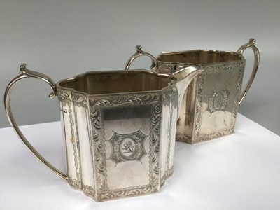 Lot 4 - A George III Silver Teapot, by George Smith...