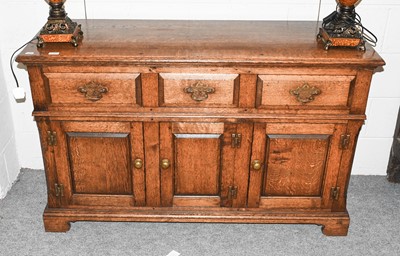 Lot 1392 - A 20th century Dresser Base, in 18th century...