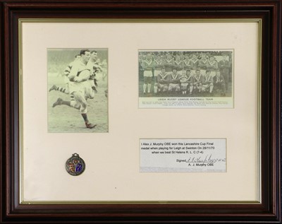 Lot 3022 - Lancashire County Rugby League Senior Cup Winners Medal 1970