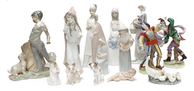 Lot 116 - A Collection of Lladro and Other Figures (15)