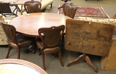 Lot 1261 - A Victorian Oval Mahogany Loo Table, four...